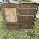 Vintage travel trunk