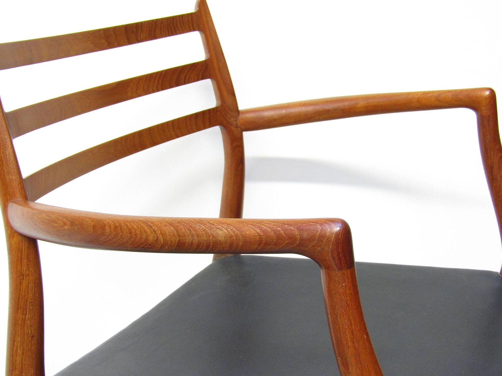 Set of Four 1950s Danish Model 62 and Model 78 Dining Chairs by Niels Molle