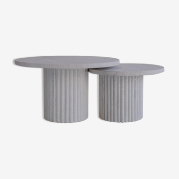 Omega nesting coffee tables