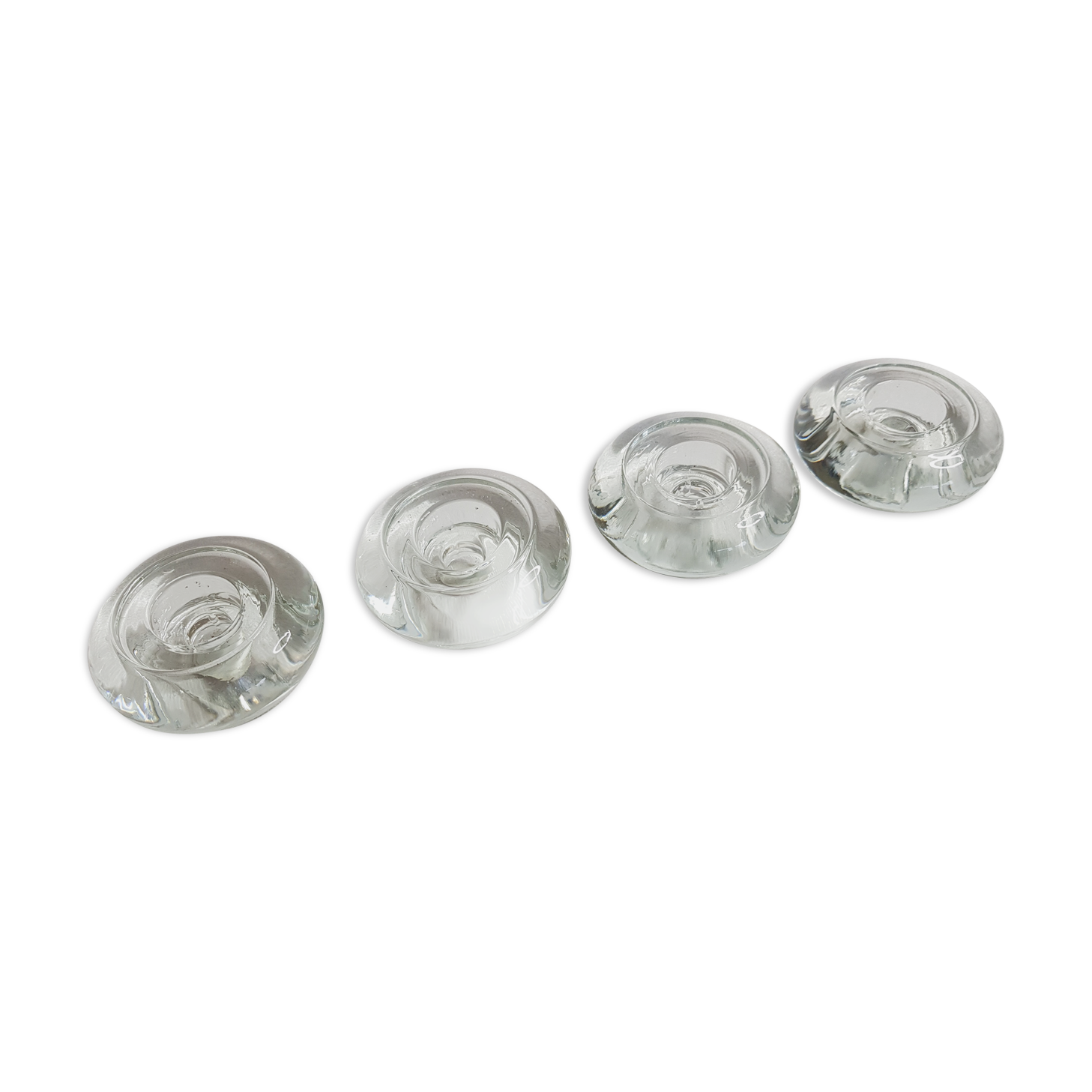 Set of four photophores, candlesticks "Point to the line"