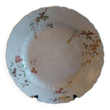 Large antique English-made deep dish