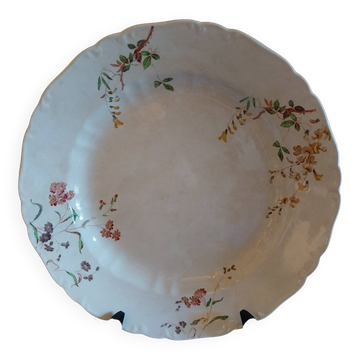 Grand plat creux antique fabrication anglaise