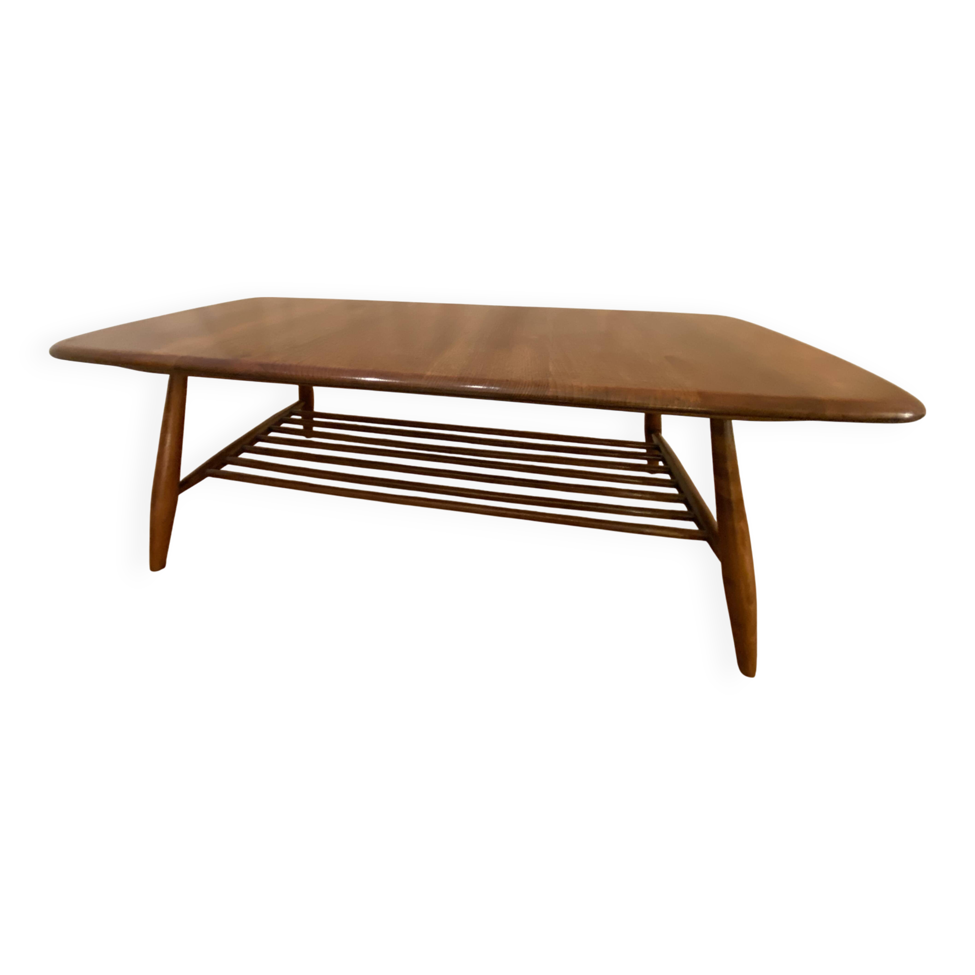 Scandinavian solid wood coffee table