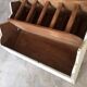 Rangement mural en bois pour la cuisine