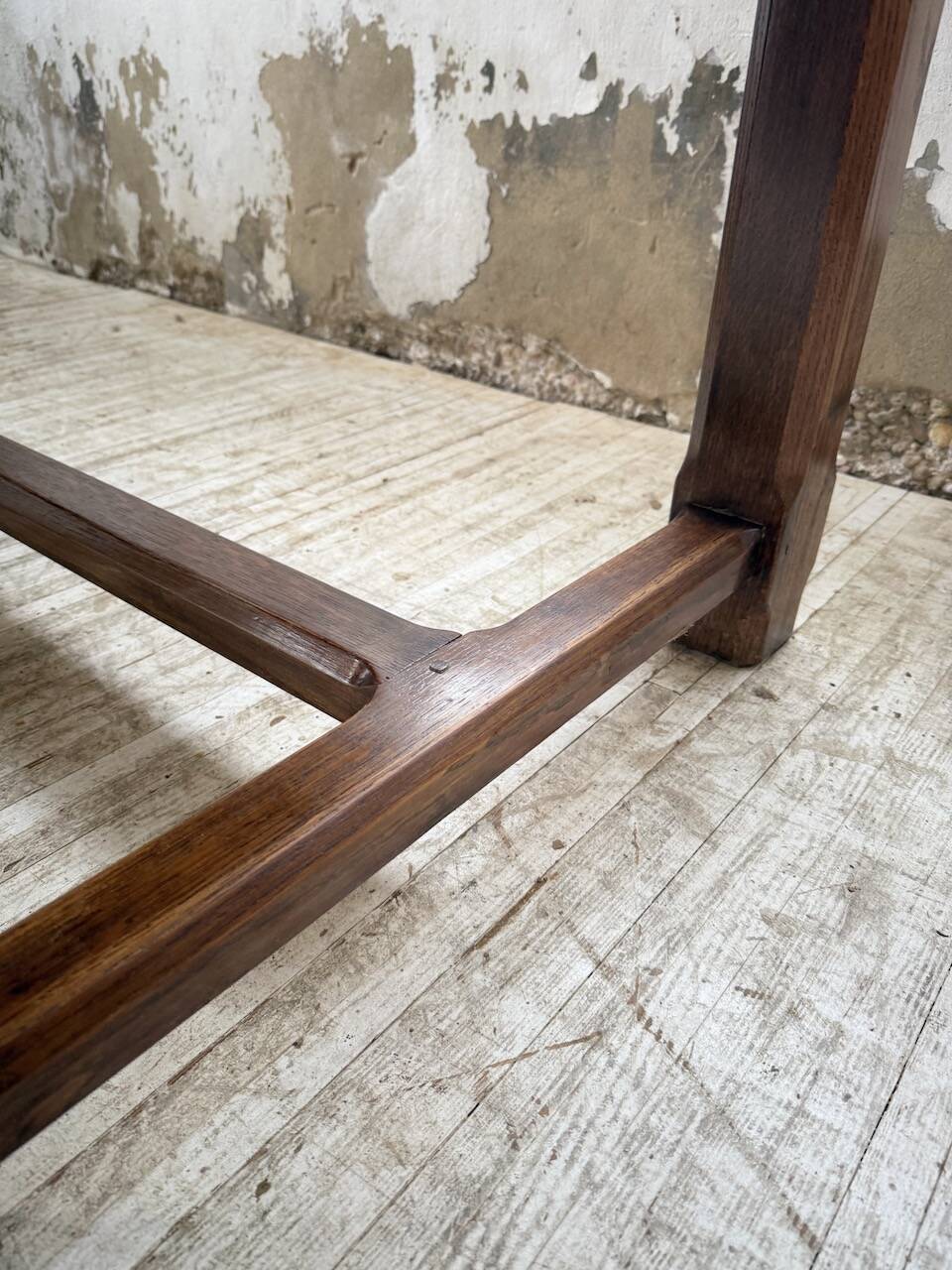 Table de ferme XL en chêne massif