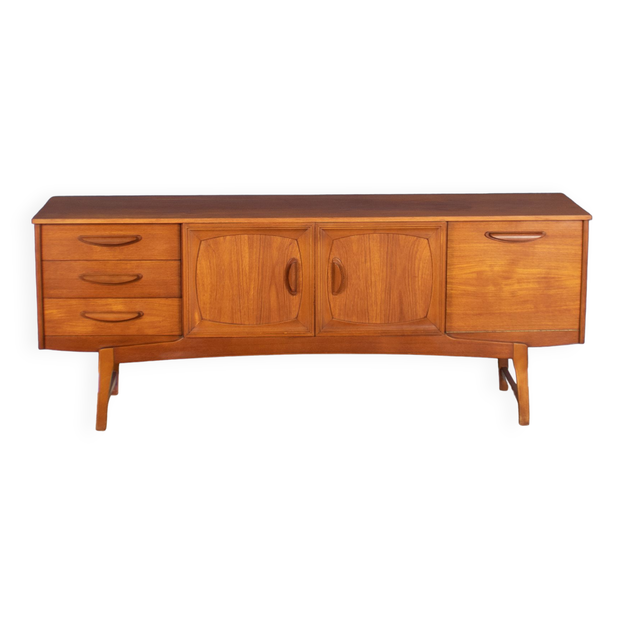 Retro teak 1960s stonehill mid century sideboard