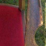 2 armchairs/cabriole style Louis XV