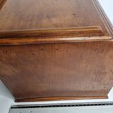 Letter door with roller shutter style art deco light oak