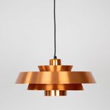 Danish vintage pendant lamp Nova by jo Hammerborg, Fog og Morup, 1963