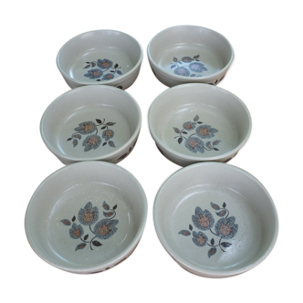 6 st Amand gres bowls