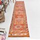 Tapis de couloir turc orange beige 80x369 cm SK 23759