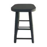 Painted wooden stool