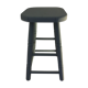Painted wooden stool