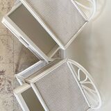 Pair of Vintage Rattan Bedside Tables