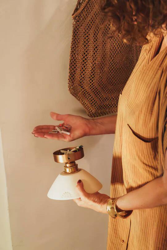 MARIA - Biscuit Porcelain - Wall light