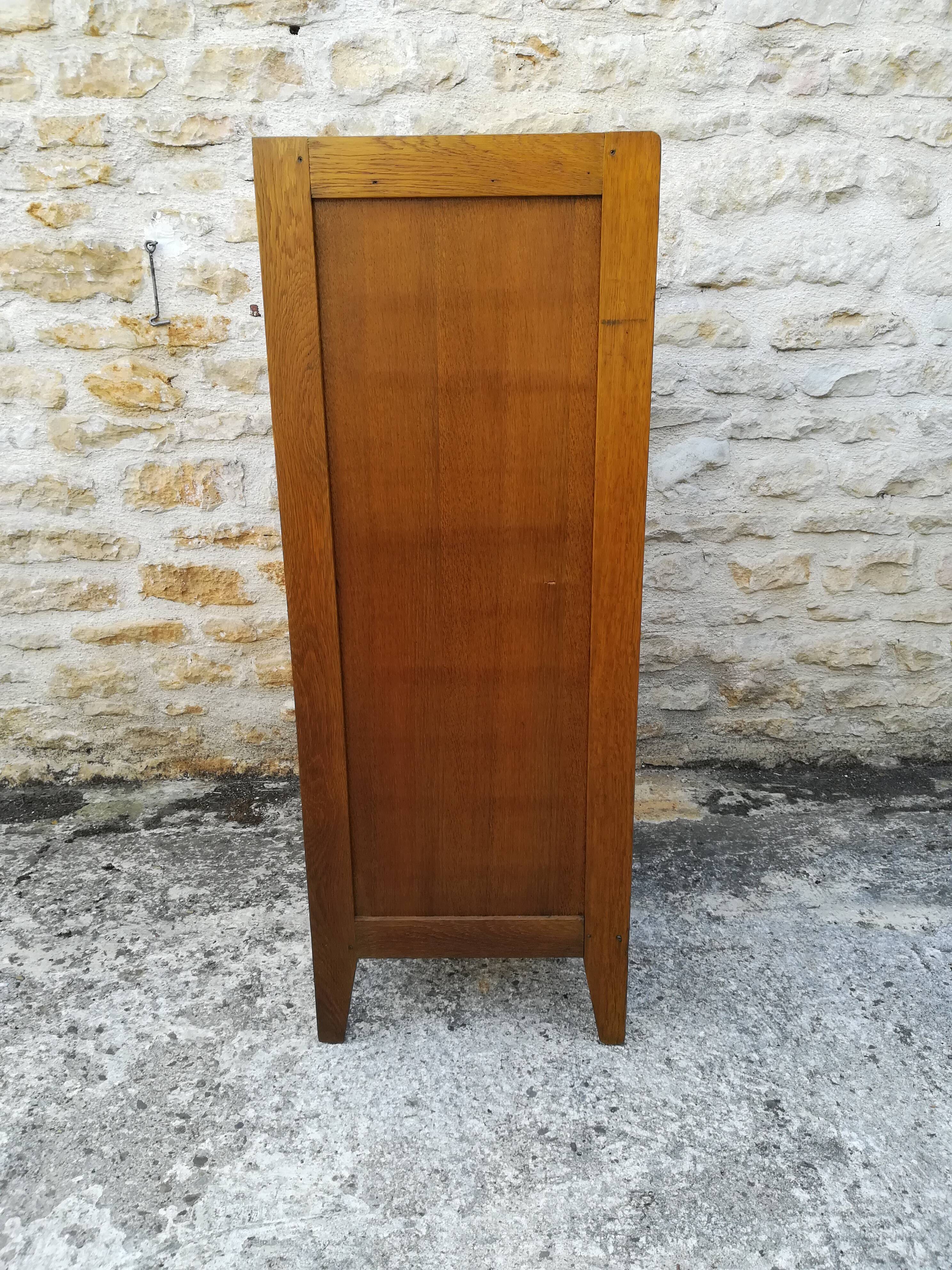 Vintage chiffonier with five drawers