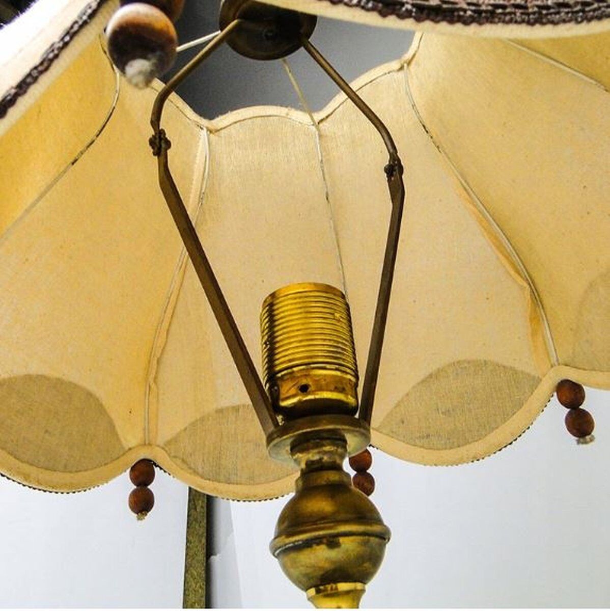 Art Deco bedside lamp, Poland, 1950s