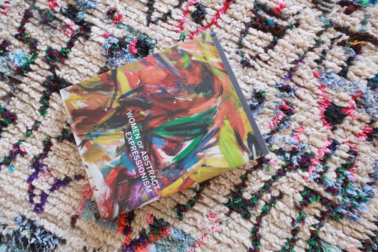 Carpet Moroccan vintage azilal 155x95cm