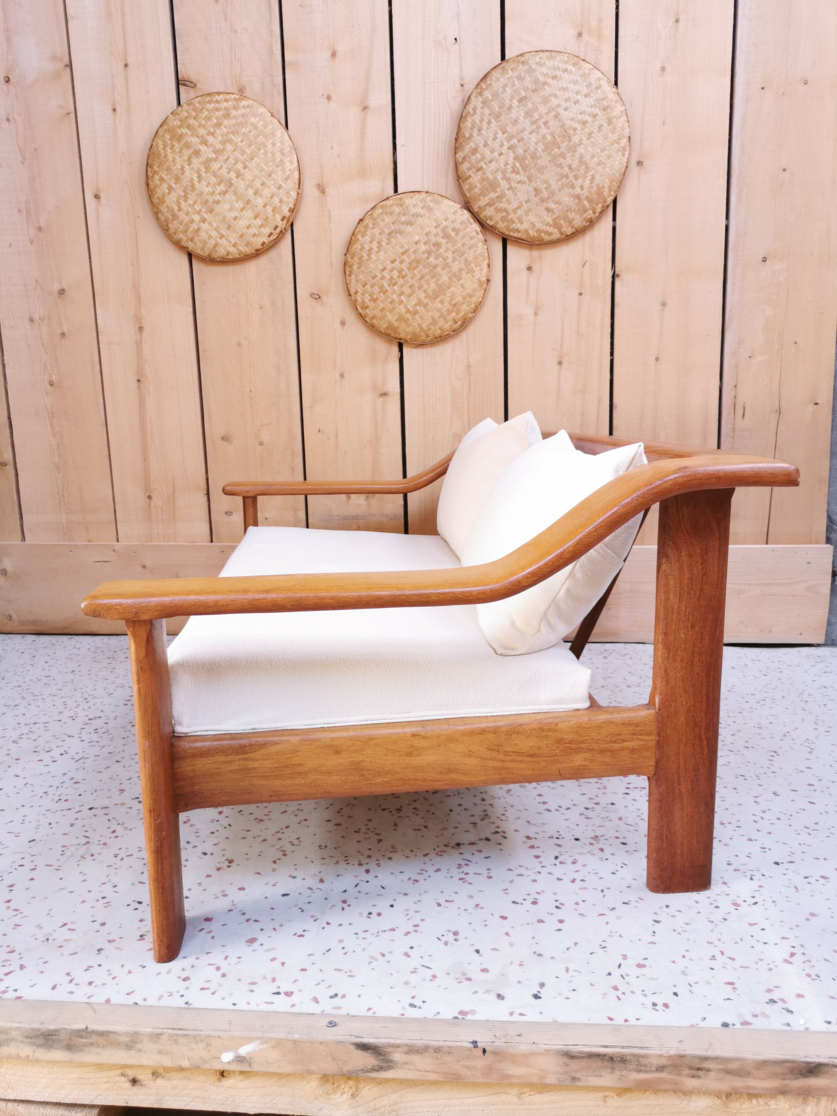 Teak bench