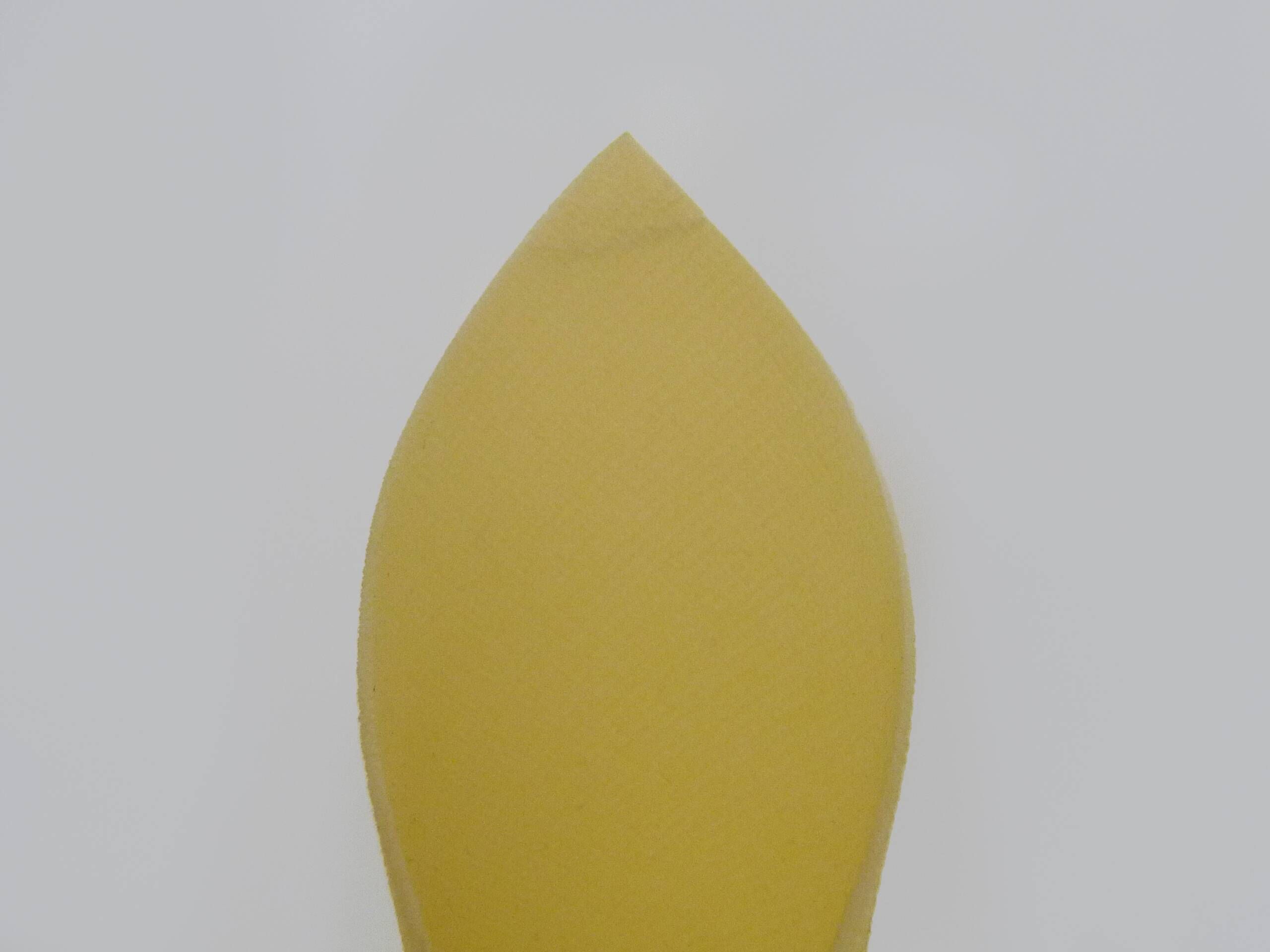Georgia Jacob gold leaf Flaming Torch table lamp. France 70s