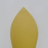 Georgia Jacob gold leaf Flaming Torch table lamp. France 70s