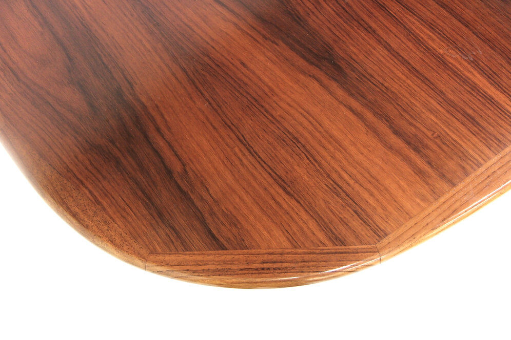 Scandinavian rosewood dining table, Sweden, 1970