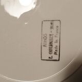 Hollow plates Salins E.charbonnier model Athos XXth