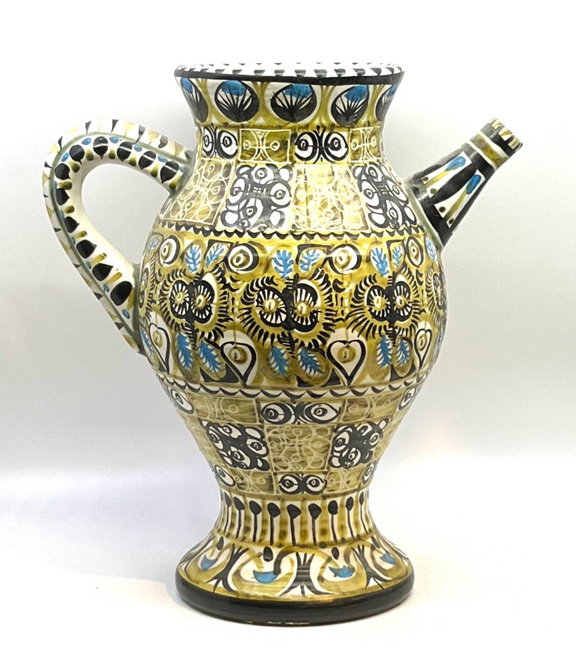 Vase à décor géométrique André Horellou