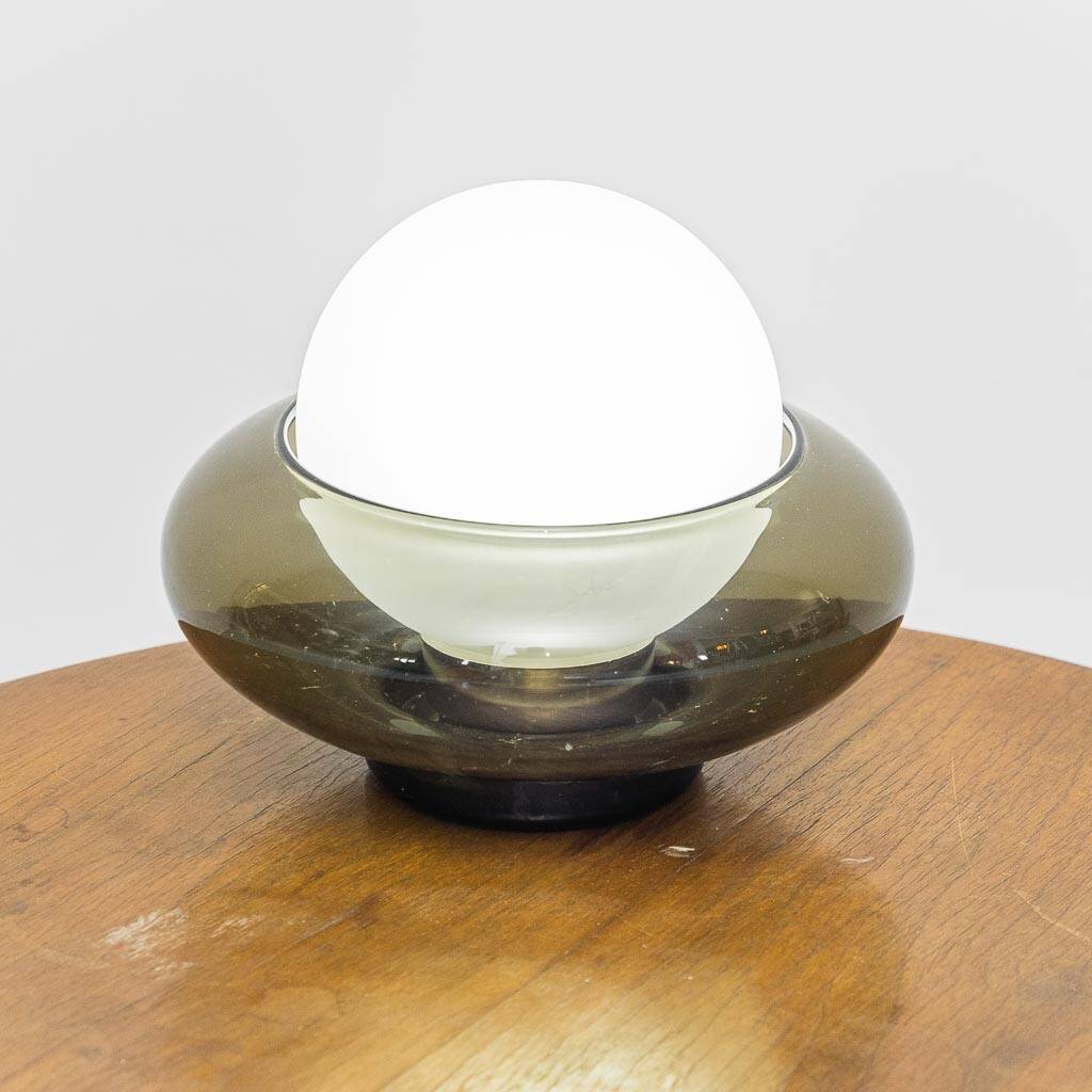 Vintage UFO table lamp by LUCI Lighting, 1970s modernism
