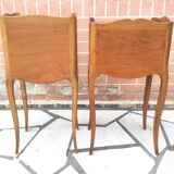 Louis XV style bedside pair