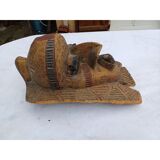African wooden mask