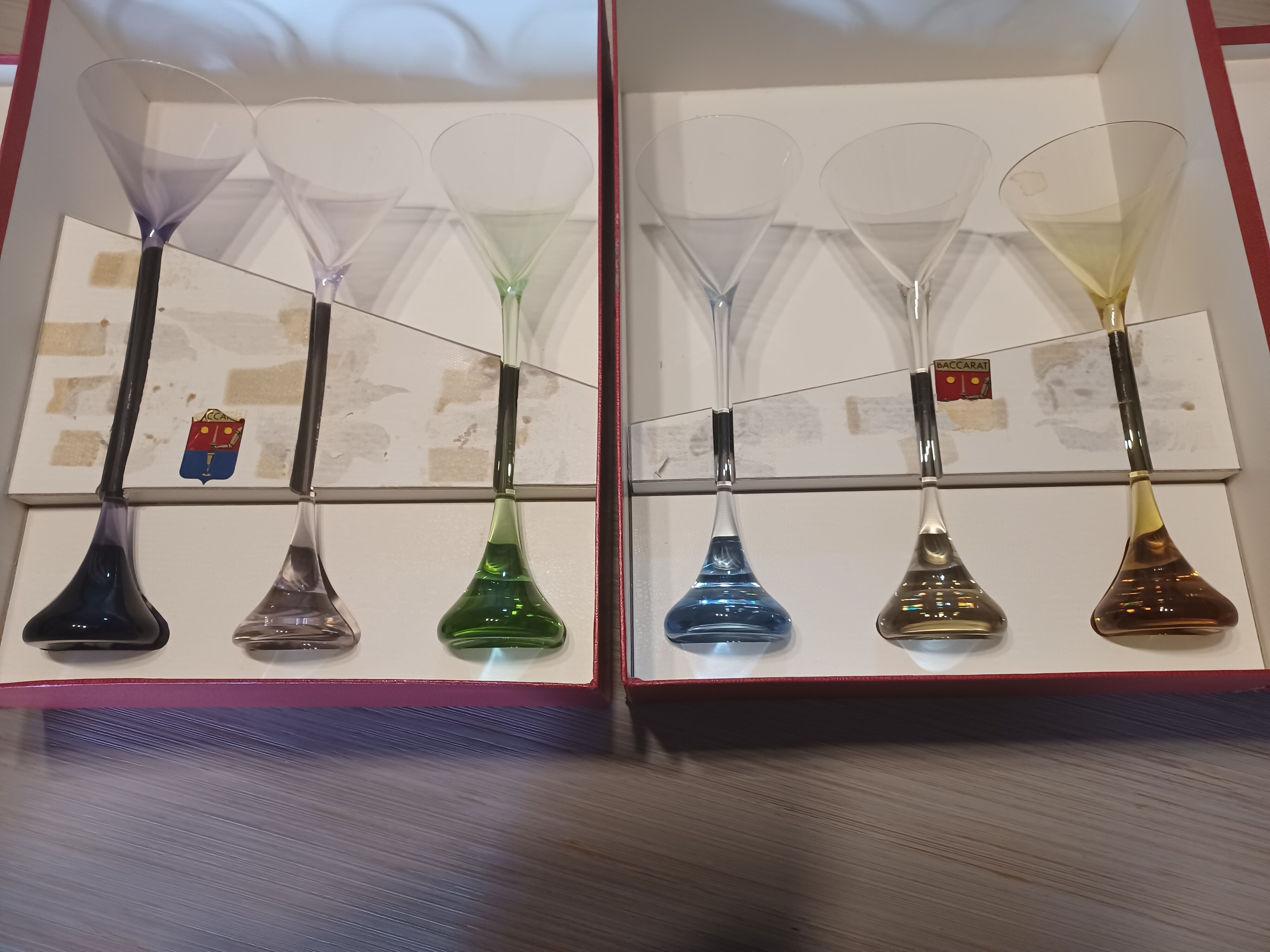 Baccarat glasses bouquet model