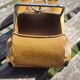 Vintage metal car in industrial style