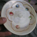 Lot of 3 faetic cups by Vallauris Marie Christine Treinen