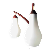 Double-Arm Wall Lamp By Uno & Östen Kristiansson For Luxus, Sweden, 1960S