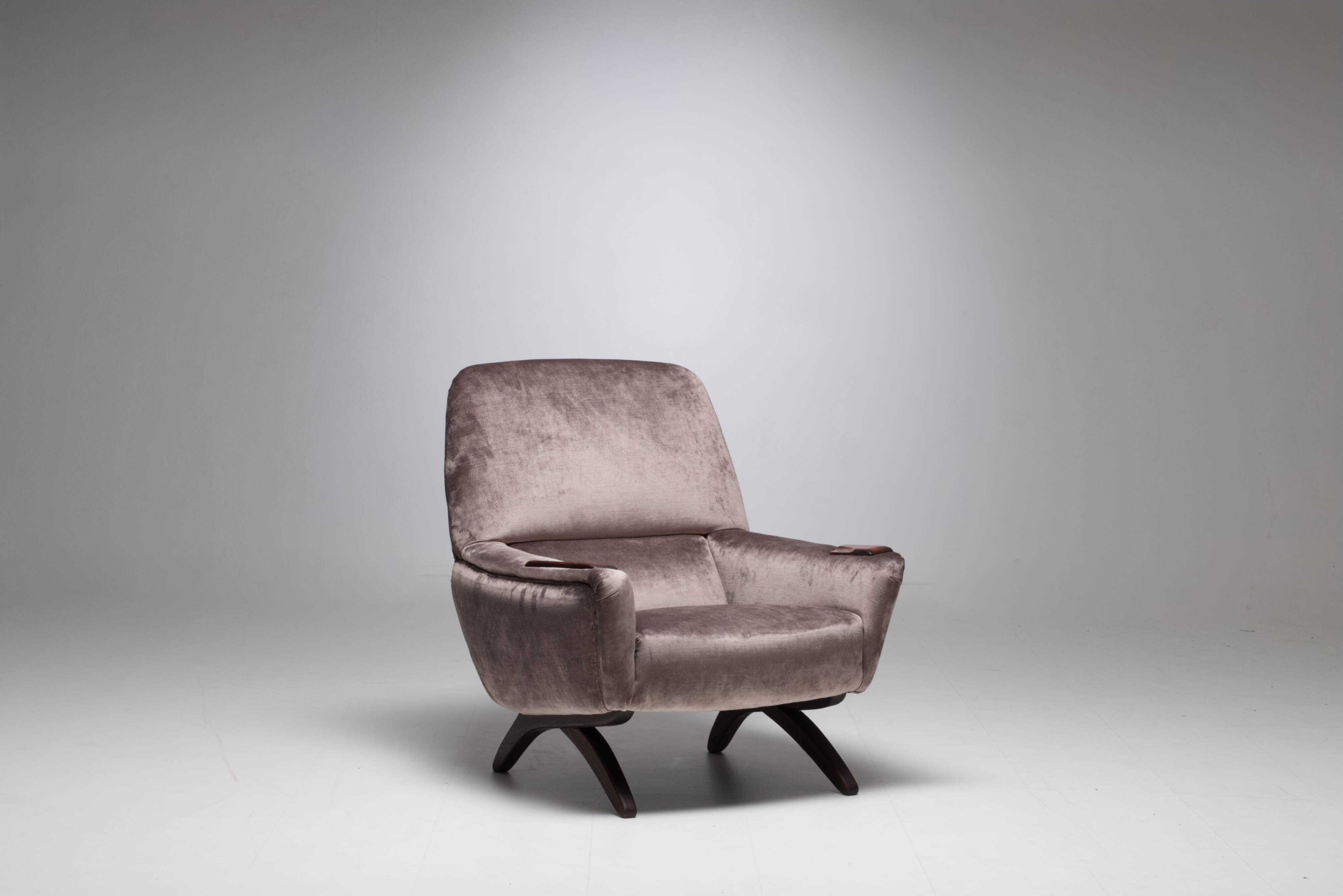 Geisha armchair high back