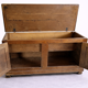 Maie ancienne en bois massif – coffre à pain – meuble rustique