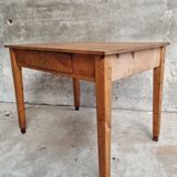 Old table desk kitchen table pine wood