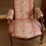 Fauteuil voltaire à crémaillère