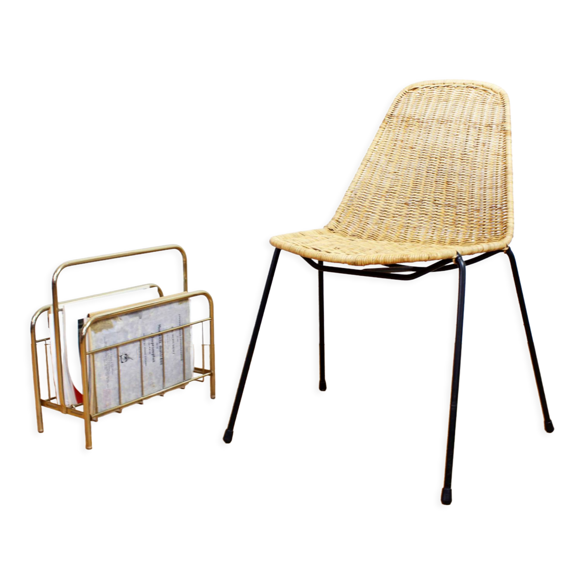 Chaise Basket de Gian Franco Legler