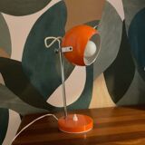 Orange eyeball table lamp