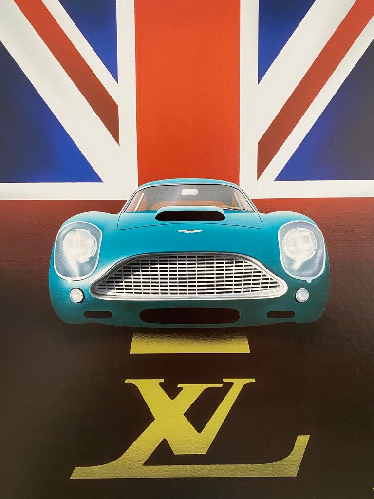 Poster Razzia - Louis Vuitton classic waddesdon manor 2004 - Signed by the artist - on linen