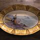Old faience dish, Scéne Bretonne after Louis Suire and Masse Frères