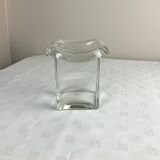 Vase en verre design forme rectangulaire