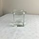 Design glass vase rectangular shape