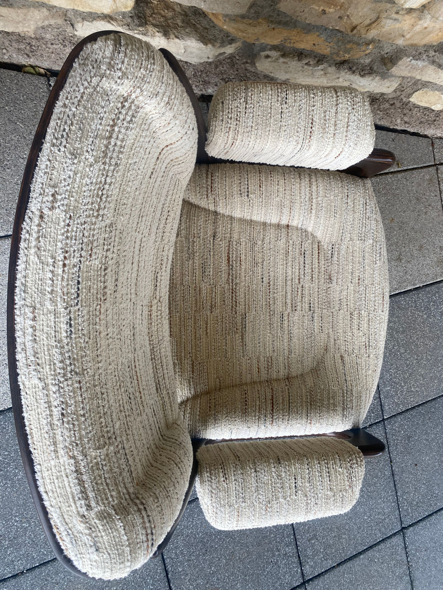 Baumann Lounge Sled Chair