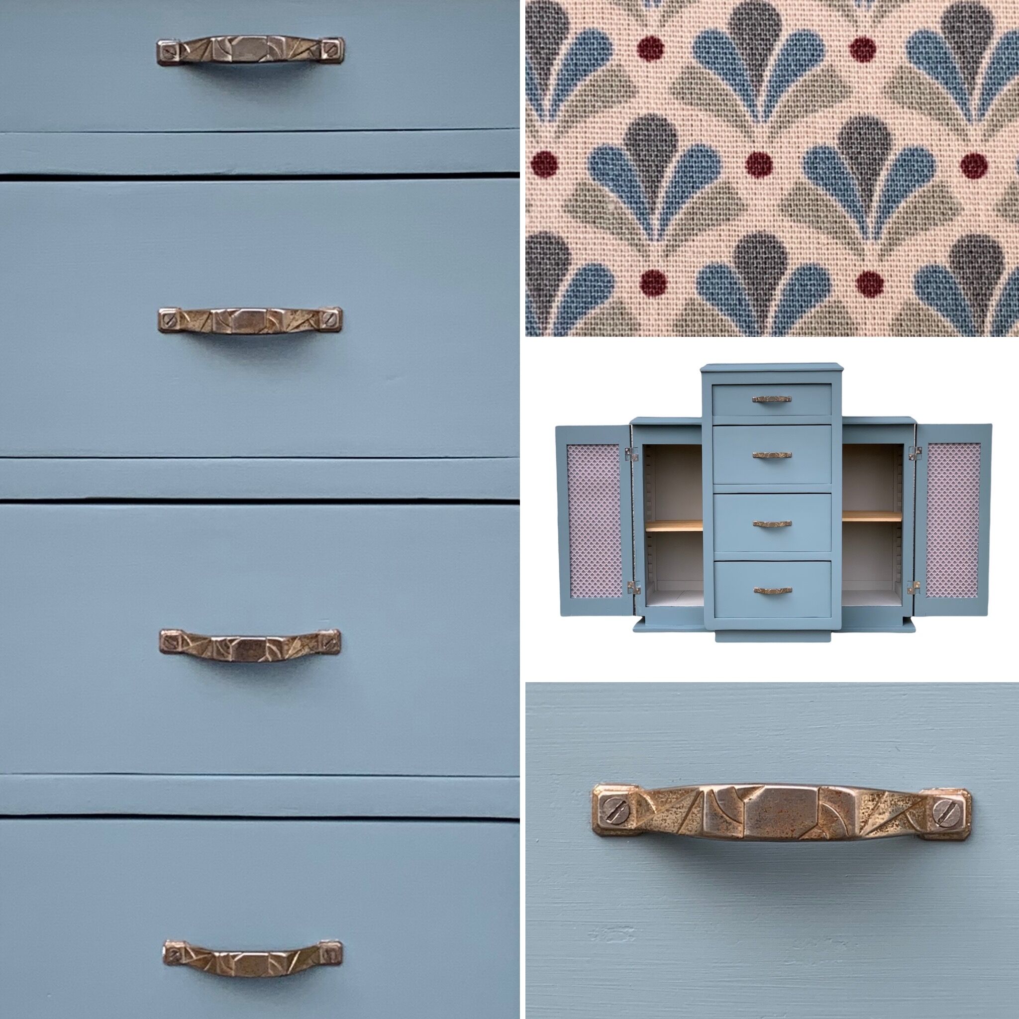 Commode art déco asymétrique 1939