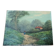 Peinture à l'huile sur carton, première moitié du XXe siècle, signée