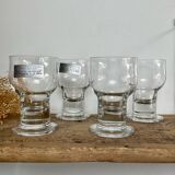 4 verres sur pied, Italie 1970-1980