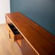 Retro 1960s long teak sideboard by elliots of newbury eon
